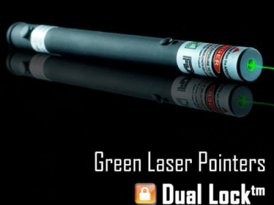 Dual-Lock Green Laser Pointer