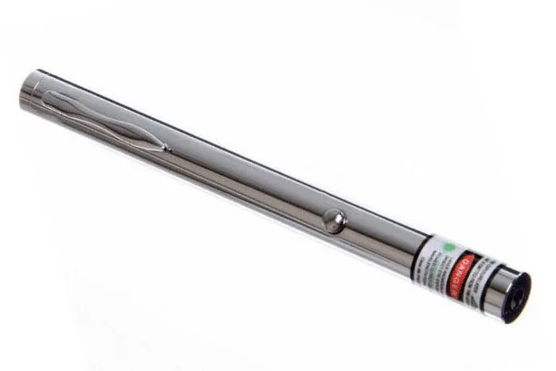 G1" Green Laser Pointer Pen at 532nm AAA Battery Powered