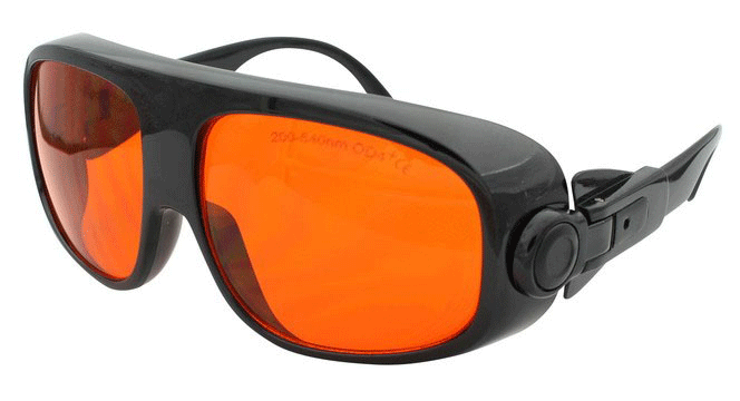 Safety 405nm 450nm Ultraviolet Blue Laser CE UV Glasses Goggles SK-UB O.D4 