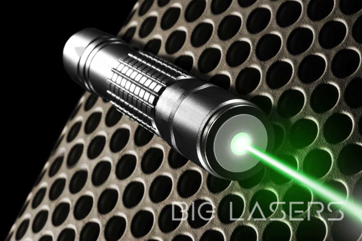 Crystal Green Laser Pointer 5mw - 125mW