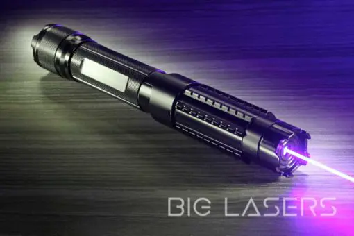 Burning Purple Laser Pointer 405nm Hand Held Violet Laser 1000mW PX