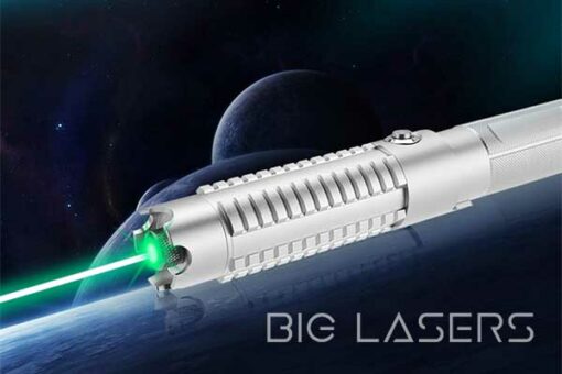 The Solaris 1W Handheld Green Laser is a high output unit visible for over 20 miles.